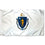 Sports Flags Pennants Company State of Massachusetts Flag 3x5 Foot Banner - Sports Collectibles, Sports Memorabilia, Sports Fan Shop, Sports Gifts
