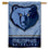 WinCraft Memphis Grizzlies Double Sided House Banner Flag - Sports Collectibles, Sports Memorabilia, Sports Fan Shop, Sports Gifts