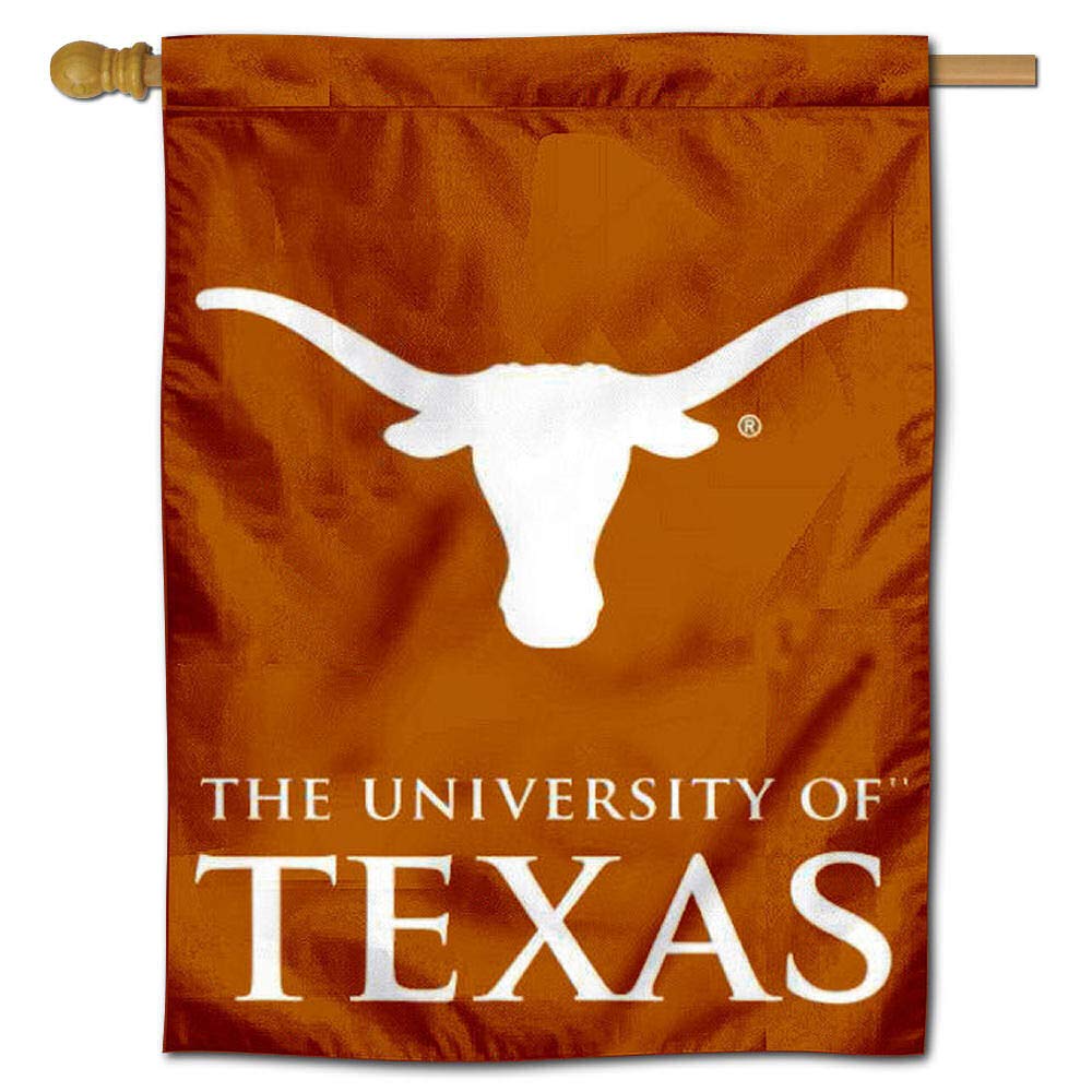 College Flags & Banners Co. Texas UT Longhorns Double Sided House Flag - Sports Collectibles, Sports Memorabilia, Sports Fan Shop, Sports Gifts