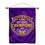 Louisiana State LSU Tigers 2019 College Football Champions Double Sided House Flag and Wood Banner Pole Set - Sports Collectibles, Sports Memorabilia, Sports Fan Shop, Sports Gifts