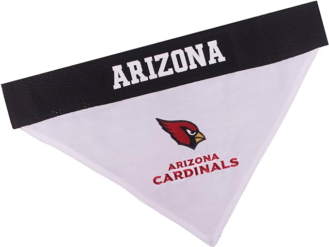 Arizona Cardinals Reversible Bandana by Pets First - Sports Collectibles, Sports Memorabilia, Sports Fan Shop, Sports Gifts