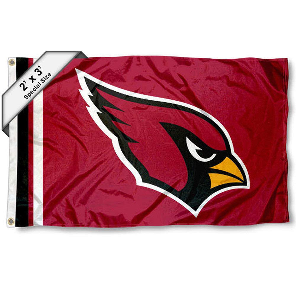 WinCraft Arizona Cardinals 2x3 Feet Flag - Sports Collectibles, Sports Memorabilia, Sports Fan Shop, Sports Gifts