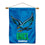 College Flags & Banners Co. Houston Clear Lake Hawks House Flag and Wood Banner Pole Set - Sports Collectibles, Sports Memorabilia, Sports Fan Shop, Sports Gifts
