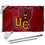 College Flags & Banners Co. Ursinus Bears Flag with Pole and Bracket Holder University Set - Sports Collectibles, Sports Memorabilia, Sports Fan Shop, Sports Gifts