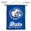 College Flags & Banners Co. Drake University Bulldogs Logo House Flag and Wood Banner Pole Set - Sports Collectibles, Sports Memorabilia, Sports Fan Shop, Sports Gifts