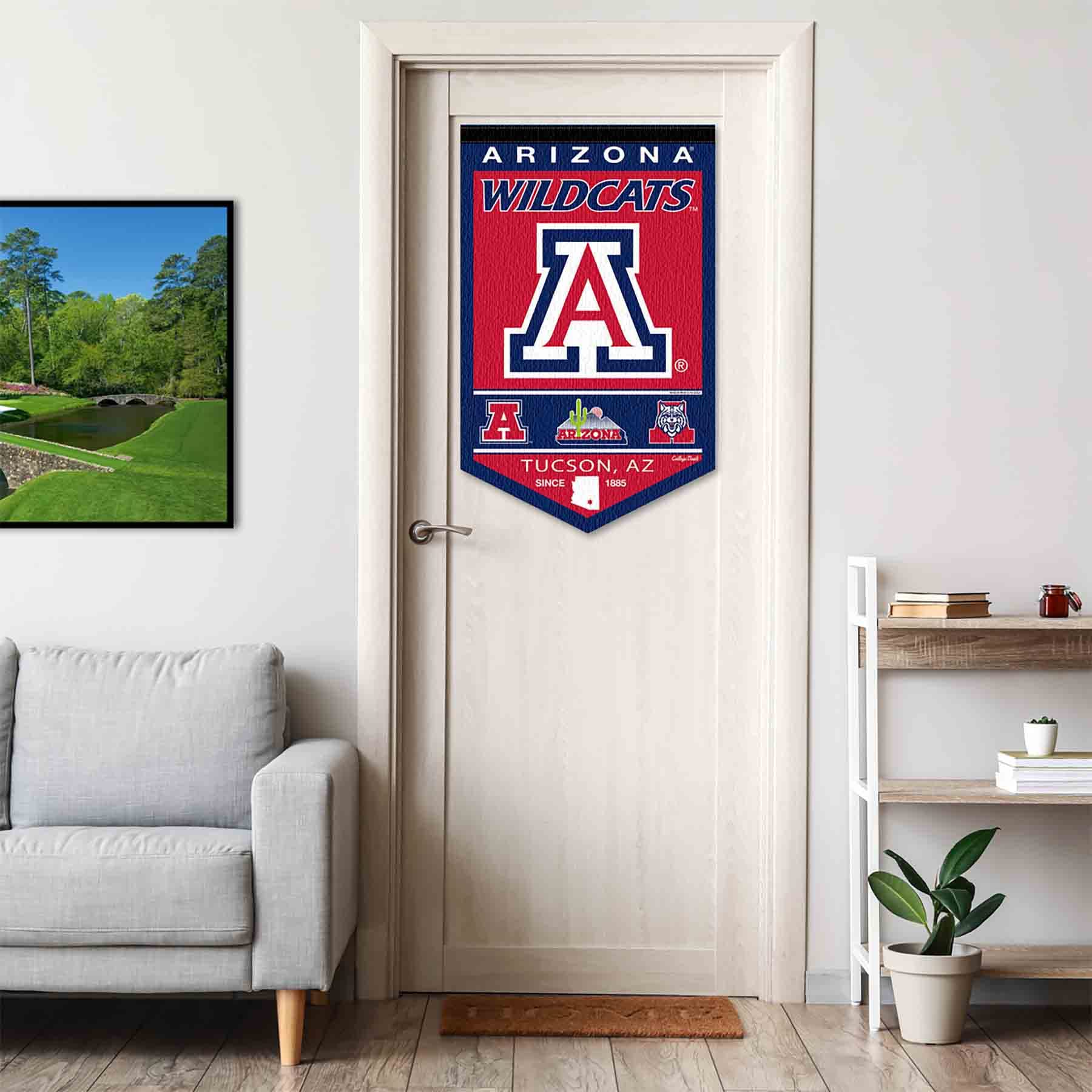 College Flags & Banners Co. Arizona Wildcats Heritage History Banner Pennant - Sports Collectibles, Sports Memorabilia, Sports Fan Shop, Sports Gifts