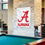 College Flags & Banners Co. Alabama Crimson Tide Outdoor Flag and Wood Banner Pole Set - Sports Collectibles, Sports Memorabilia, Sports Fan Shop, Sports Gifts