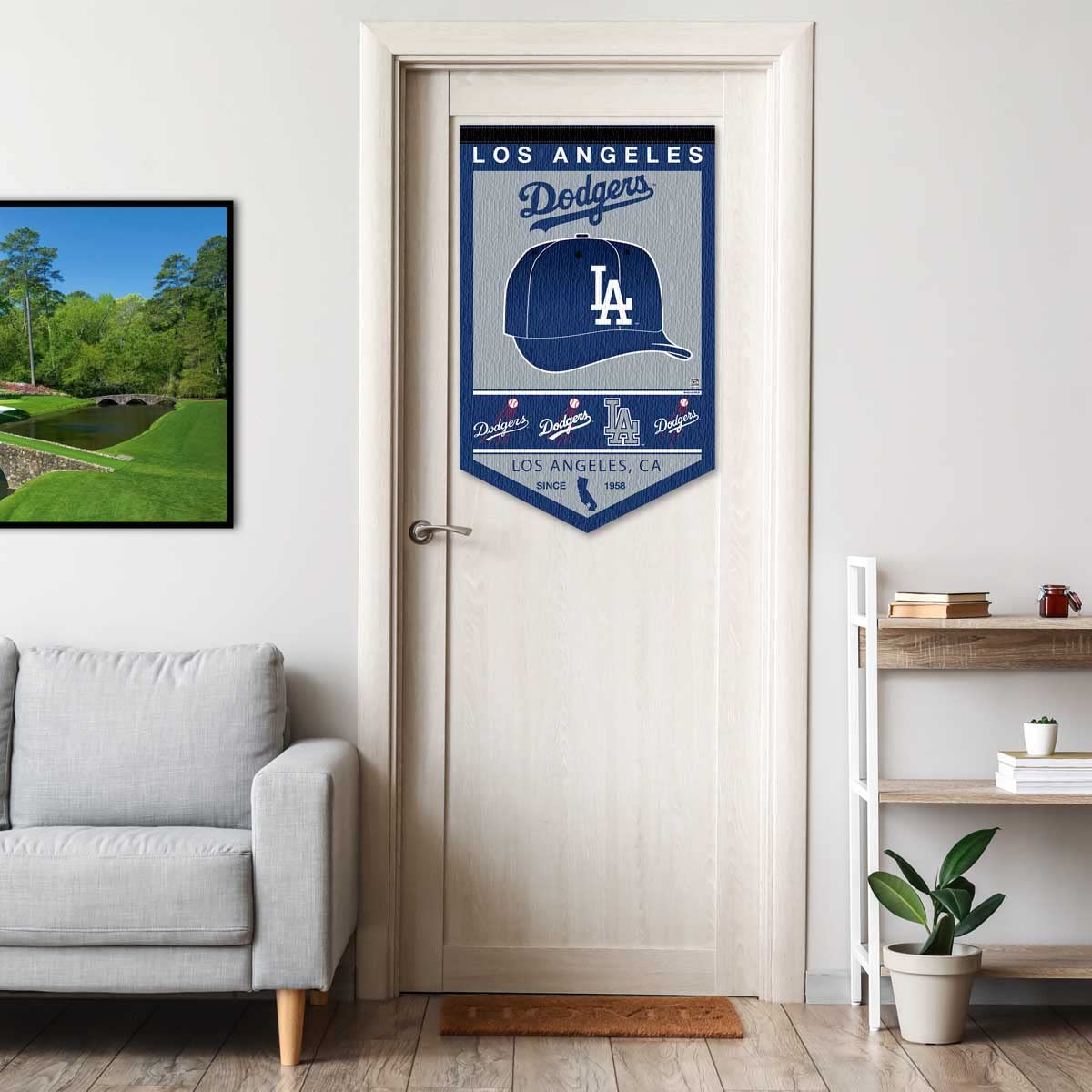 WinCraft Los Angeles Dodgers Heritage History Banner Pennant - Sports Collectibles, Sports Memorabilia, Sports Fan Shop, Sports Gifts