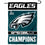 WinCraft Philadelphia Eagles Super Bowl LIX Champions Yard Garden Banner Flag - Sports Collectibles, Sports Memorabilia, Sports Fan Shop, Sports Gifts