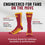 For Bare Feet NCAA USC TROJANS MVP Crew Sock Team Color Large - Sports Gifts, Sports Memorabilia, Sports Collectibles, Fan Shop