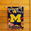 College Flags & Banners Co. Michigan Team University Wolverines Fall Leaves Football Season Garden Yard Flag - Sports Collectibles, Sports Memorabilia, Sports Fan Shop, Sports Gifts