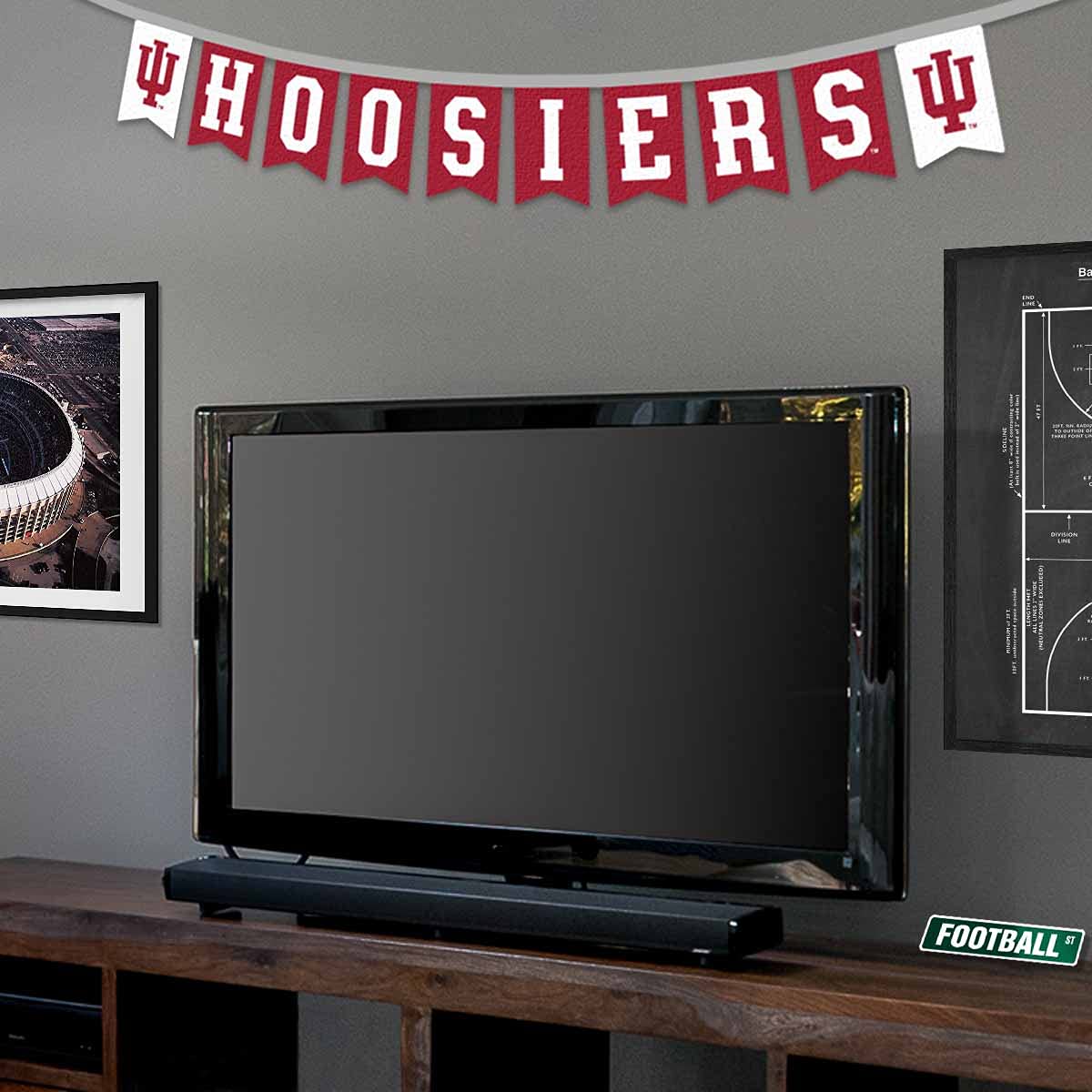 Indiana Hoosiers Banner String Pennant Flags - Sports Collectibles, Sports Memorabilia, Sports Fan Shop, Sports Gifts