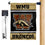 College Flags & Banners Co. Western Michigan Broncos Garden Flag and Mailbox Post Pole Mount Holder Set - Sports Collectibles, Sports Memorabilia, Sports Fan Shop, Sports Gifts