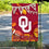 College Flags & Banners Co. Oklahoma Sooners Fall Leaves Football Season Garden Yard Flag - Sports Collectibles, Sports Memorabilia, Sports Fan Shop, Sports Gifts