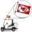 WinCraft Kansas City Chiefs Golf Cart Flag Pole and Holder Mounting Bracket - Sports Collectibles, Sports Memorabilia, Sports Fan Shop, Sports Gifts