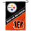 WinCraft House Divided Steelers and Bengals Double Sided Garden Flag - Sports Collectibles, Sports Memorabilia, Sports Fan Shop, Sports Gifts