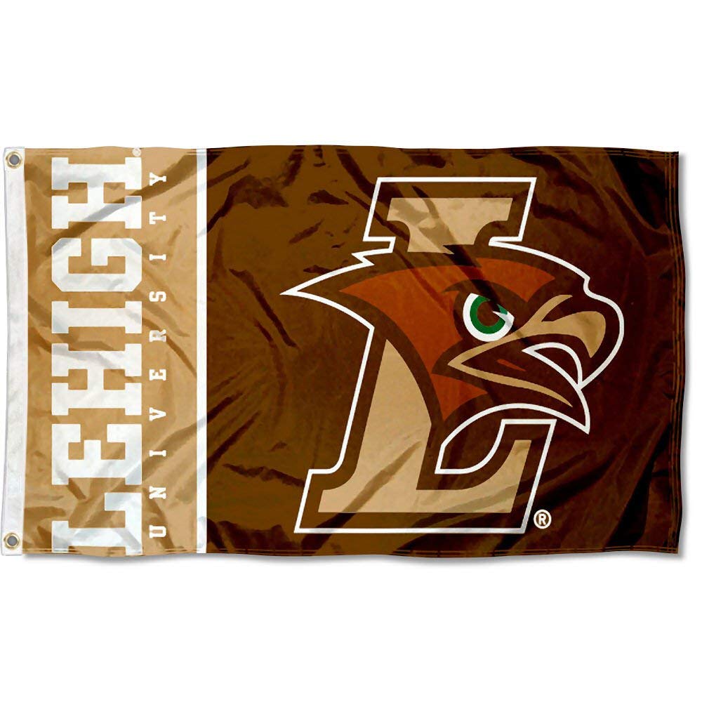 College Flags & Banners Co. Lehigh and USA Flag 3x5 Set - Sports Collectibles, Sports Memorabilia, Sports Fan Shop, Sports Gifts