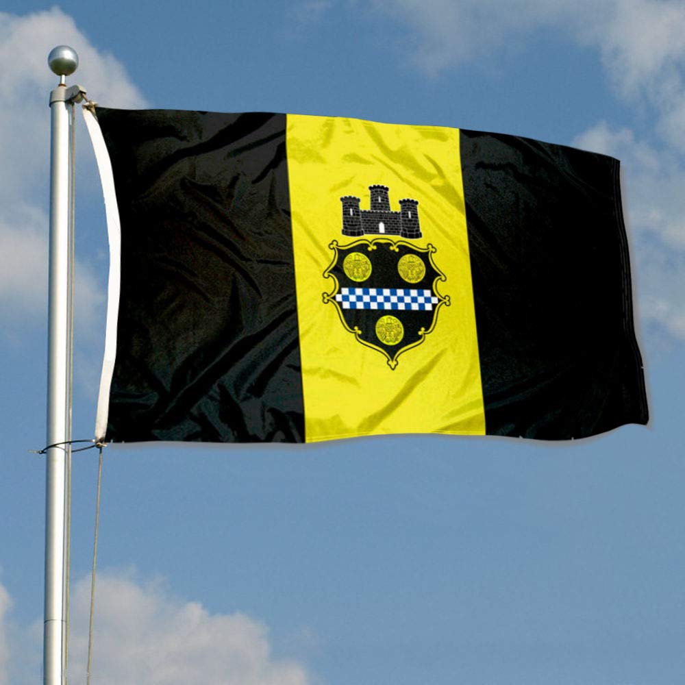 Sports Flags Pennants Company City of Pittsburgh Flag 3x5 Foot Banner - Sports Collectibles, Sports Memorabilia, Sports Fan Shop, Sports Gifts