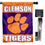 Clemson Two Sided House Flag with Flag Pole Set - Sports Collectibles, Sports Memorabilia, Sports Fan Shop, Sports Gifts