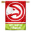 WinCraft Atlanta Hawks Double Sided House Banner Flag - Sports Collectibles, Sports Memorabilia, Sports Fan Shop, Sports Gifts