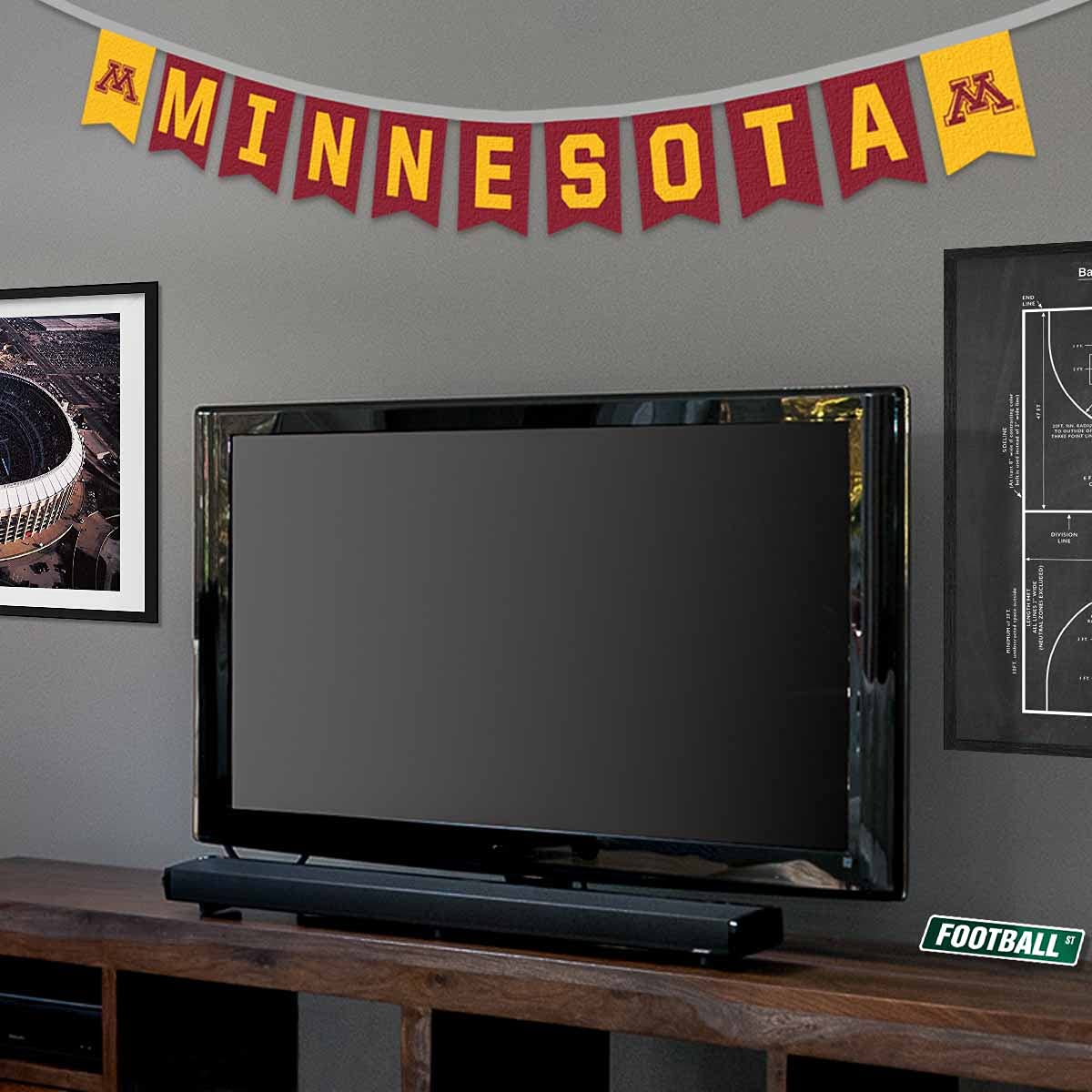 Minnesota Gophers Banner String Pennant Flags - Sports Collectibles, Sports Memorabilia, Sports Fan Shop, Sports Gifts