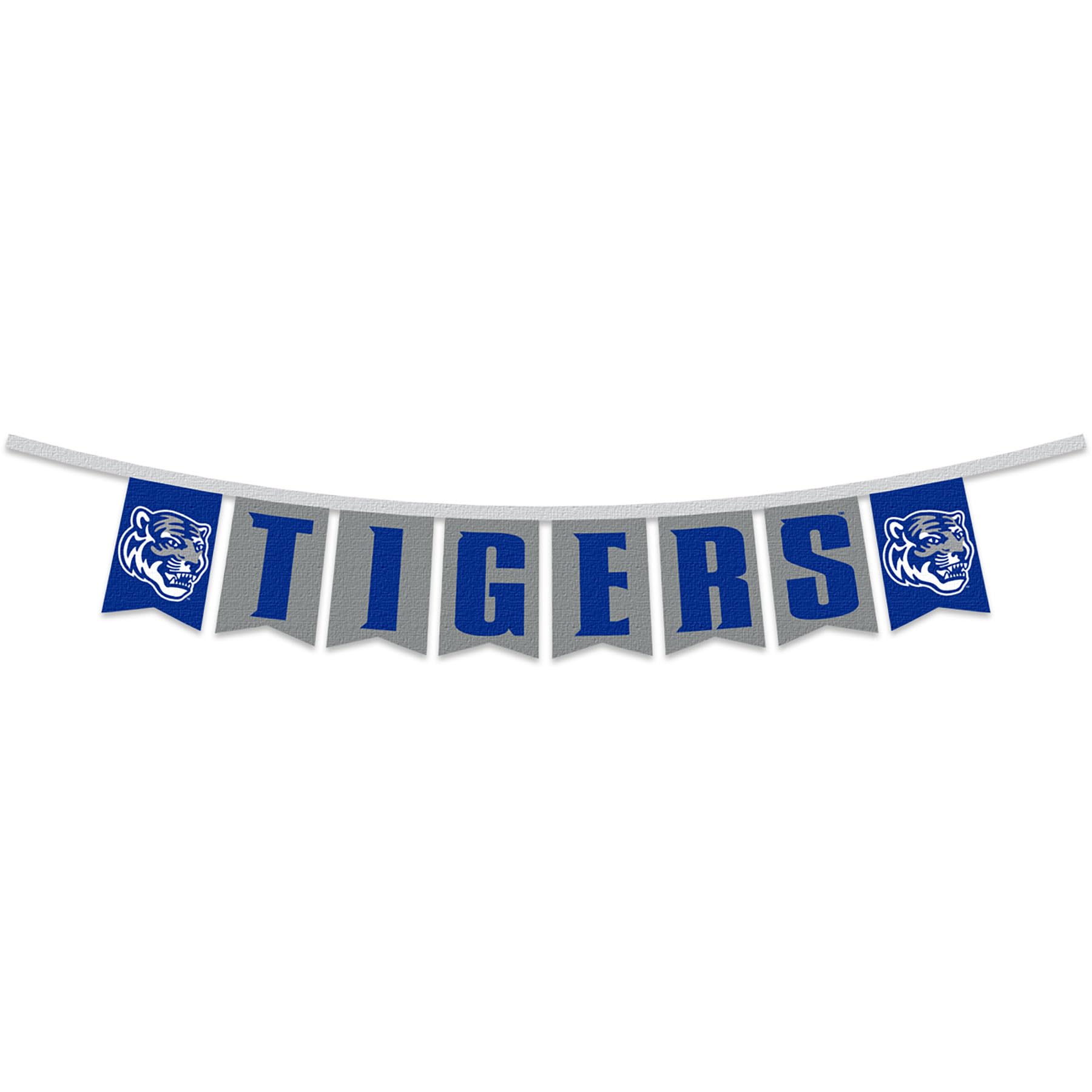 Memphis Tigers Banner String Pennant Flags - Sports Collectibles, Sports Memorabilia, Sports Fan Shop, Sports Gifts
