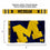 College Flags & Banners Co. Michigan Team University Wolverines Bold Logo Premium Flag - Sports Collectibles, Sports Memorabilia, Sports Fan Shop, Sports Gifts