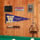 College Flags & Banners Co. Washington UW Huskies Pennant Flag and Wall Tack Mount Pads - Sports Collectibles, Sports Memorabilia, Sports Fan Shop, Sports Gifts