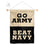 College Flags & Banners Co. Army Black Knights Beat Navy Window Wall Banner Hanging Flag with Suction Cup - Sports Collectibles, Sports Memorabilia, Sports Fan Shop, Sports Gifts