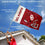 College Flags & Banners Co. Oklahoma Sooners Helmet Flag with Pole and Bracket Complete Set - Sports Collectibles, Sports Memorabilia, Sports Fan Shop, Sports Gifts