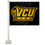 College Flags & Banners Co. Virginia Commonwealth Rams Car Flag - Sports Collectibles, Sports Memorabilia, Sports Fan Shop, Sports Gifts