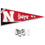 College Flags & Banners Co. Nebraska Cornhuskers Pennant Flag and Wall Tack Mount Pads - Sports Collectibles, Sports Memorabilia, Sports Fan Shop, Sports Gifts