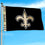 WinCraft New Orleans Saints Printed Header 3x5 Foot Banner Flag - Sports Collectibles, Sports Memorabilia, Sports Fan Shop, Sports Gifts