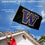 College Flags & Banners Co. Washington Huskies Black Flag with Pole and Bracket Kit - Sports Collectibles, Sports Memorabilia, Sports Fan Shop, Sports Gifts