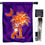 Clemson University Palm Logo Banner Flag with Flag Pole Set - Sports Collectibles, Sports Memorabilia, Sports Fan Shop, Sports Gifts