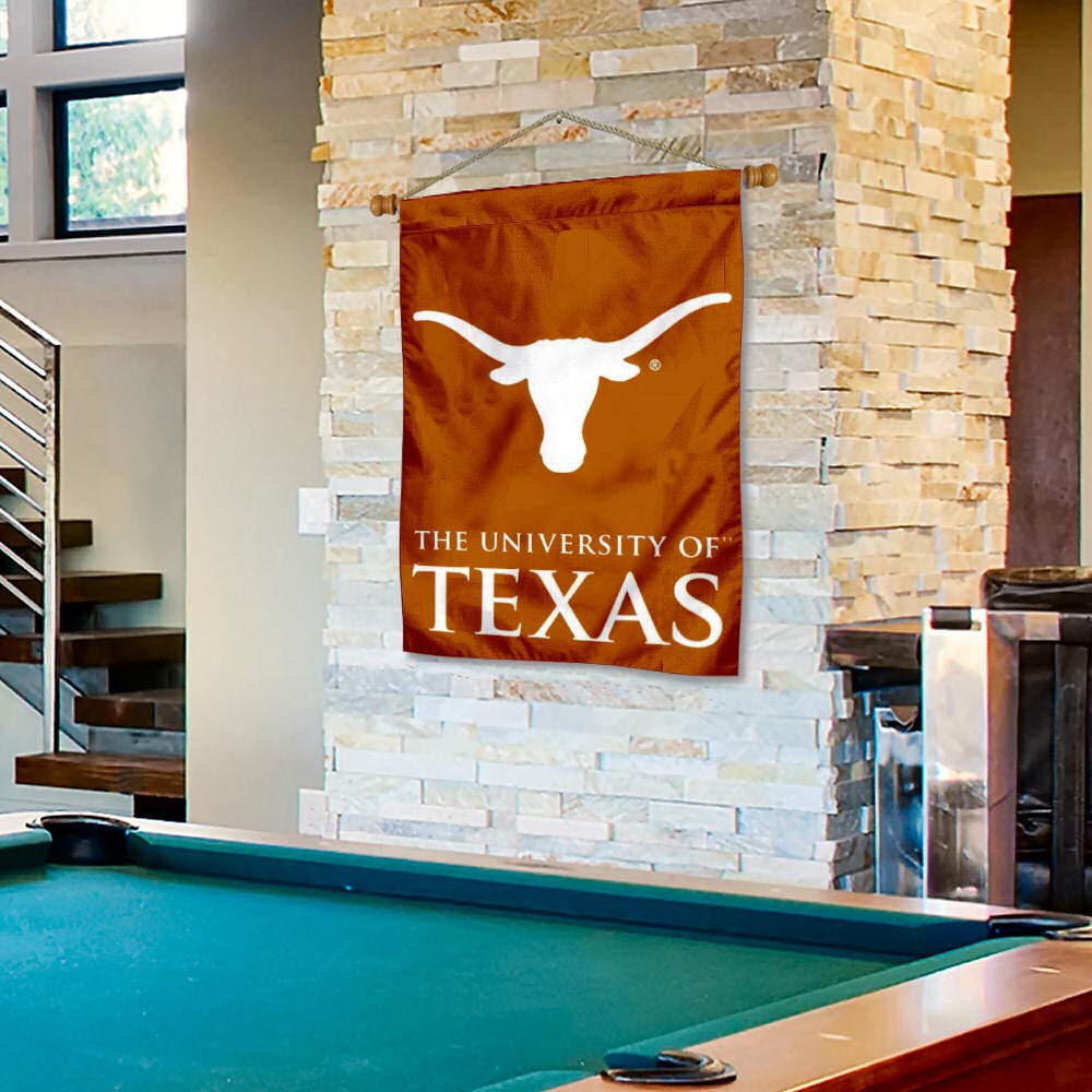 College Flags & Banners Co. Texas UT Longhorns Banner Flag and Wood Pole Set - Sports Collectibles, Sports Memorabilia, Sports Fan Shop, Sports Gifts
