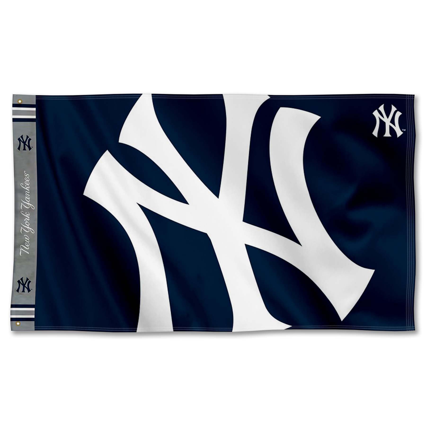 WinCraft NY Yankees Printed Header Flag 3x5 Banner - Sports Collectibles, Sports Memorabilia, Sports Fan Shop, Sports Gifts