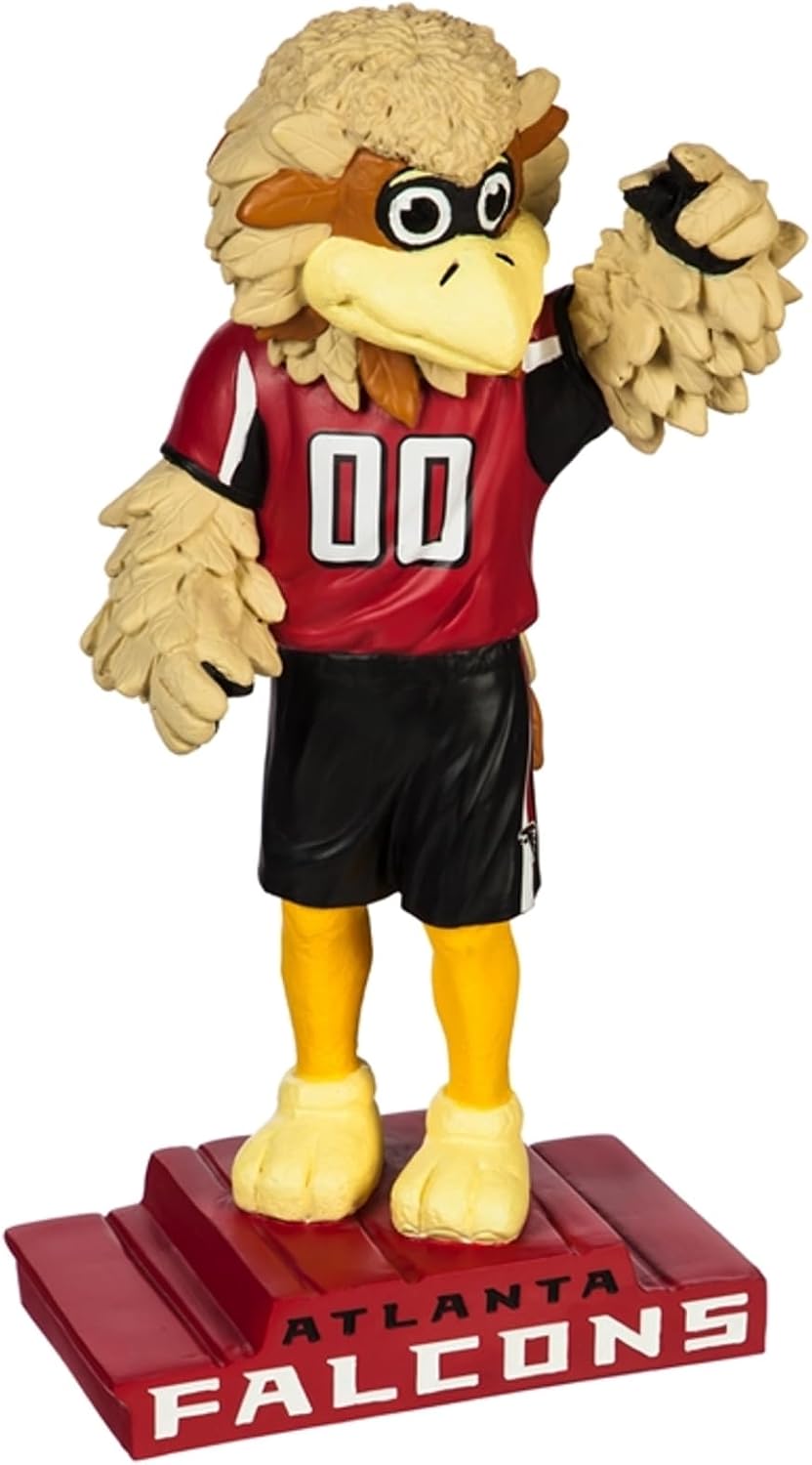 Atlanta Falcons Team Mascot Garden Statue,  12 Inch