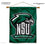 Northeastern State Riverhawks House Flag and Wood Banner Pole Set - Sports Collectibles, Sports Memorabilia, Sports Fan Shop, Sports Gifts