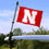 College Flags & Banners Co. Nebraska Huskers Boat and Nautical Flag - Sports Collectibles, Sports Memorabilia, Sports Fan Shop, Sports Gifts
