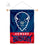 College Flags & Banners Co. Howard Bison Window Wall Banner Hanging Flag with Suction Cup - Sports Collectibles, Sports Memorabilia, Sports Fan Shop, Sports Gifts