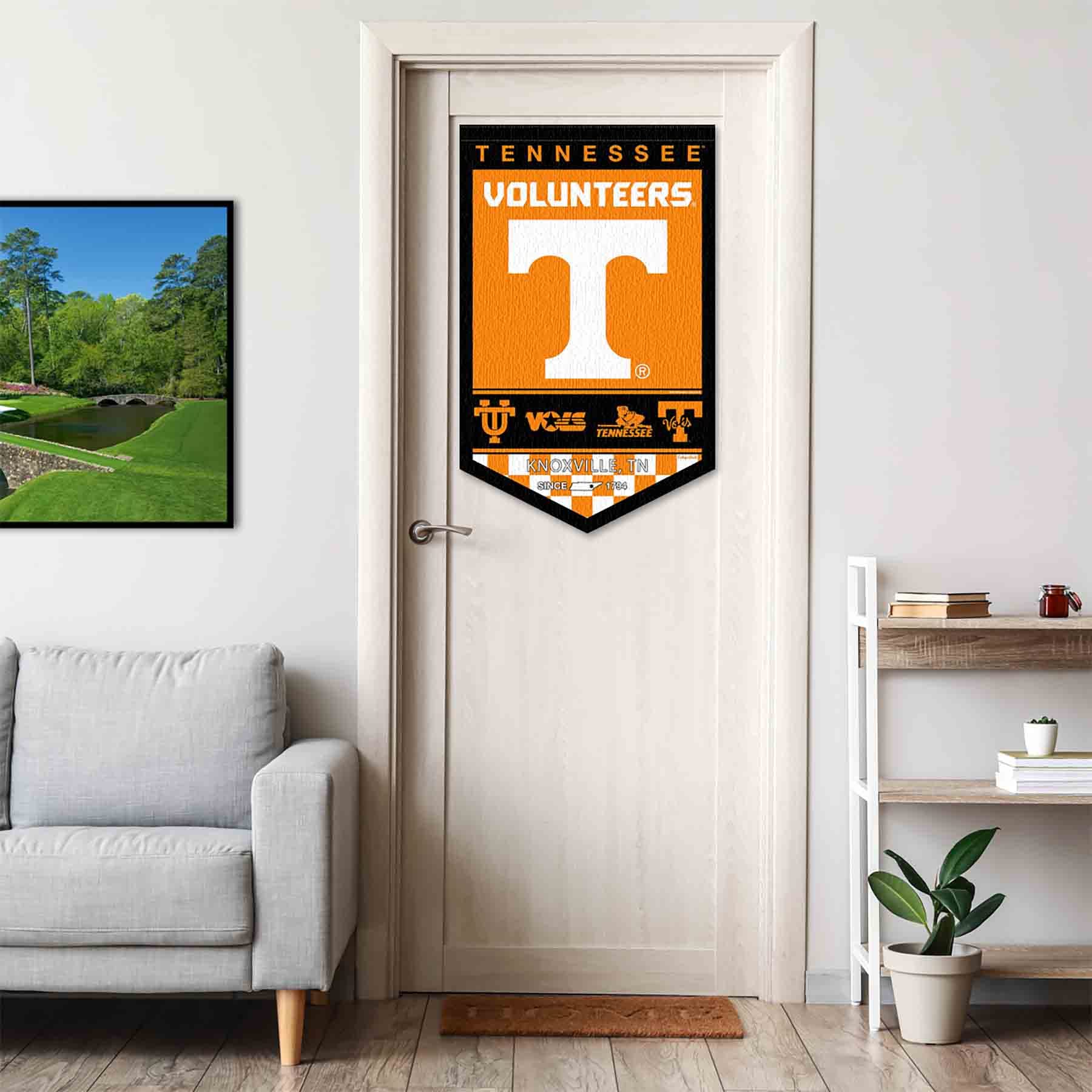 College Flags & Banners Co. Tennessee Volunteers Heritage History Banner Pennant - Sports Collectibles, Sports Memorabilia, Sports Fan Shop, Sports Gifts