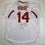 Autographed/Signed Pete Rose Inscribed Charlie Hustle Cincinnati White Baseball Jersey Athlete Hologram COA #1