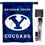 Brigham Young University Banner Flag with Flag Pole Set - Sports Collectibles, Sports Memorabilia, Sports Fan Shop, Sports Gifts