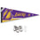 Los Angeles Lakers Pennant Flag and Wall Tack Pads Mounts - Sports Collectibles, Sports Memorabilia, Sports Fan Shop, Sports Gifts