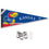 College Flags & Banners Co. Kansas KU Jayhawks Pennant Flag and Wall Tack Mount Pads - Sports Collectibles, Sports Memorabilia, Sports Fan Shop, Sports Gifts