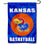 Kansas KU Jayhawks Basketball Garden Banner and USA Flag Stand Pole Holder Set - Sports Collectibles, Sports Memorabilia, Sports Fan Shop, Sports Gifts