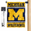 College Flags & Banners Co. Michigan Wolverines Garden Flag and Mailbox Post Pole Mount Holder Set - Sports Collectibles, Sports Memorabilia, Sports Fan Shop, Sports Gifts
