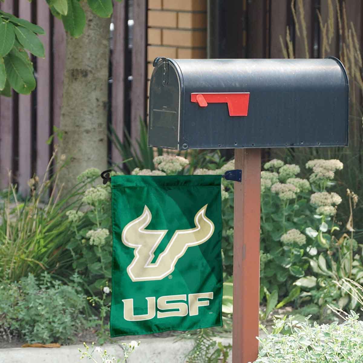 College Flags & Banners Co. - Michigan State Spartans Double Sided Shield Logo Garden Flag and Mailbox Post Pole Mount Holder Set - Sports Collectibles, Sports Memorabilia, Sports Fan Shop, Sports Gifts