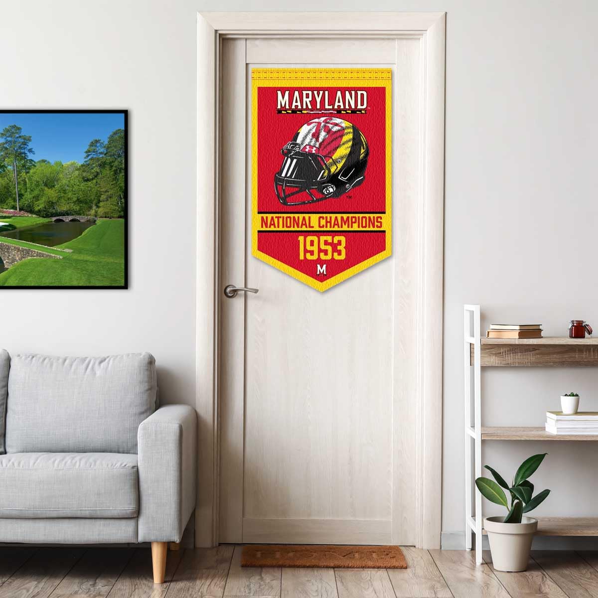 Maryland Terrapins Football National Champions Banner - Sports Collectibles, Sports Memorabilia, Sports Fan Shop, Sports Gifts